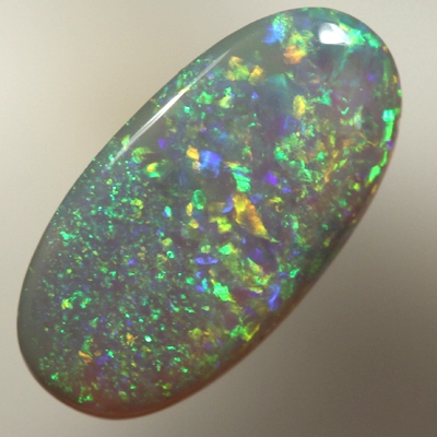 SOLID SEMI BLACK OPAL Sparkling Pinfire pattern, very bright fire